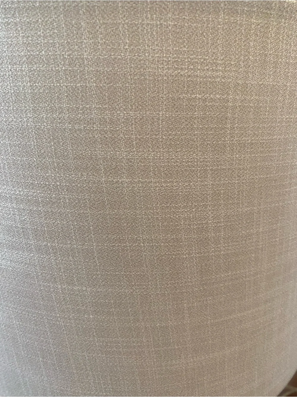 Neutral Gray Ceramic Table Lamp with Linen Shade